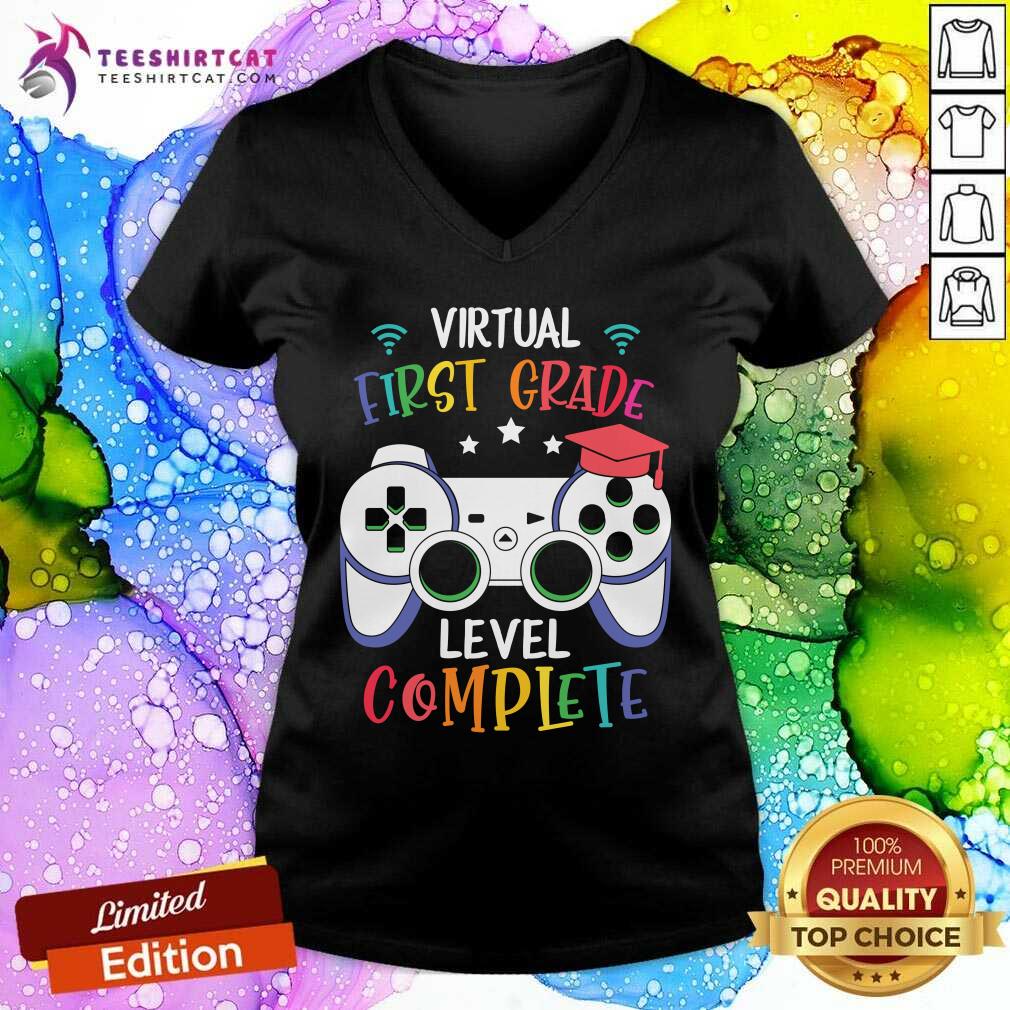Virtual First Grade Level Complete Gaming Shirt