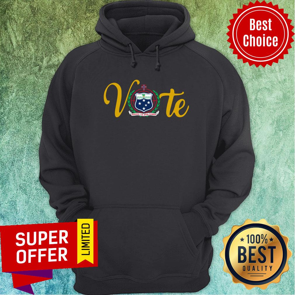 Vote Western Samoa National Pride Emblem Shirt