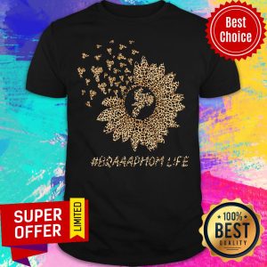 Nice Flower Motocross Brap Mom Life Shirt
