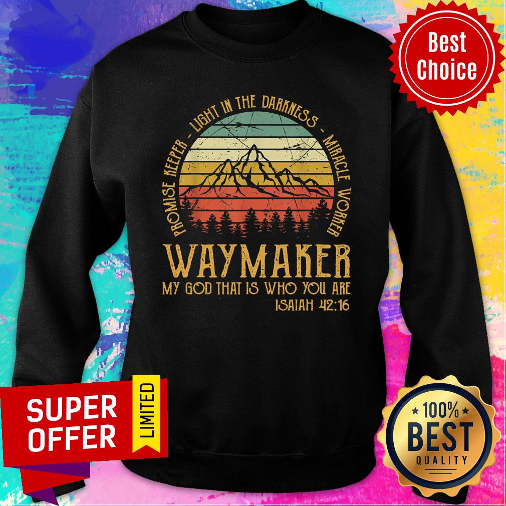 Waymaker Miracle Worker Promise Keeper Shirt