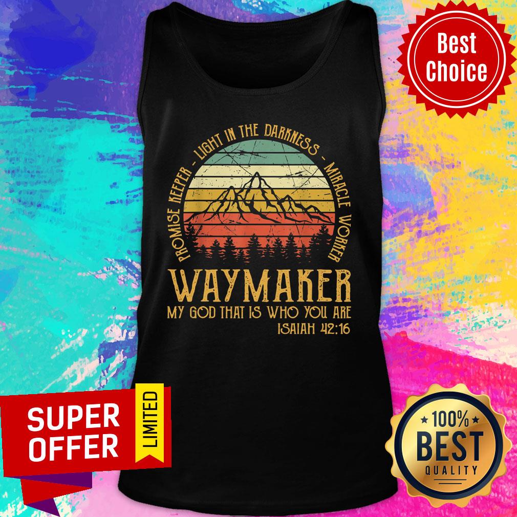 Waymaker Miracle Worker Promise Keeper Shirt