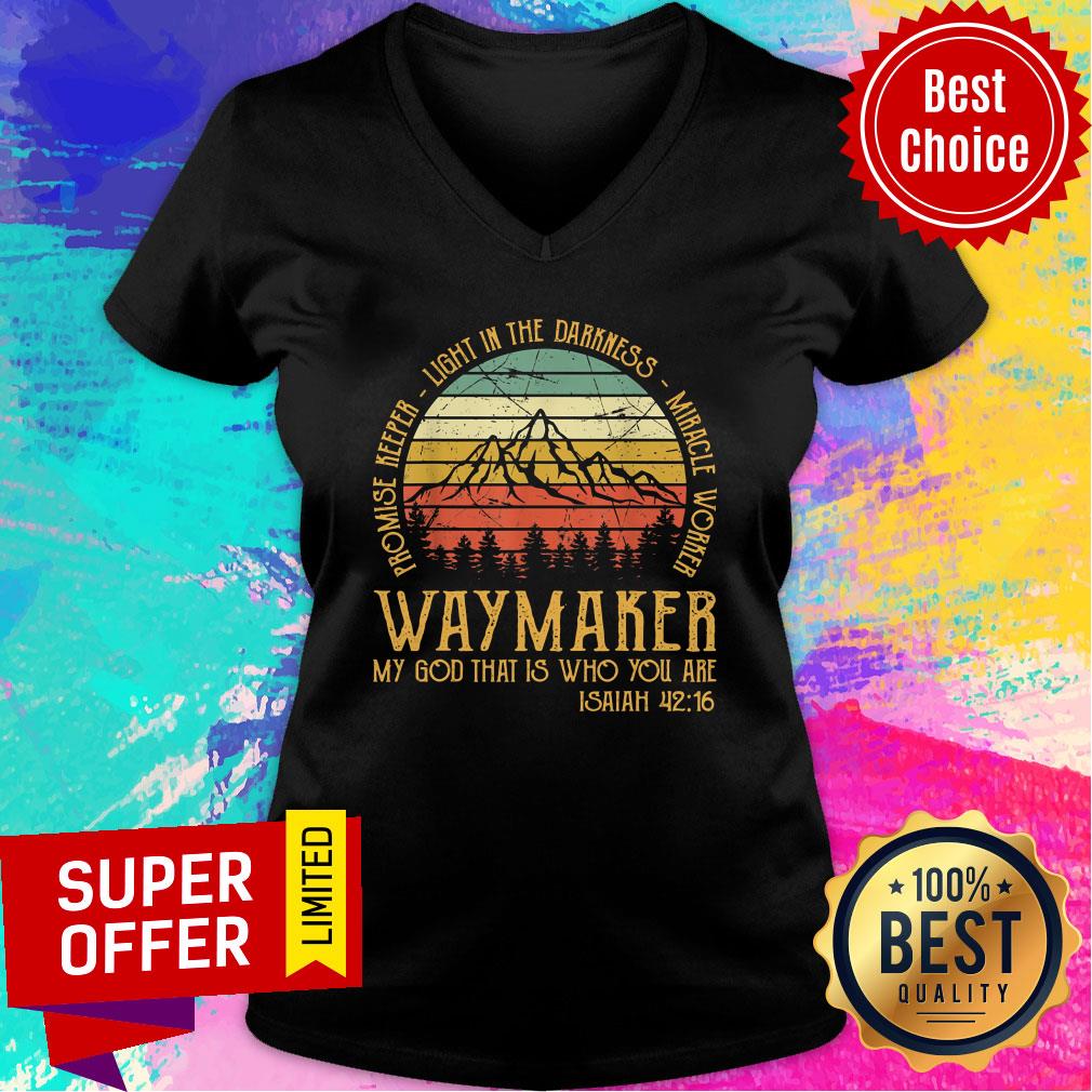 Waymaker Miracle Worker Promise Keeper Shirt