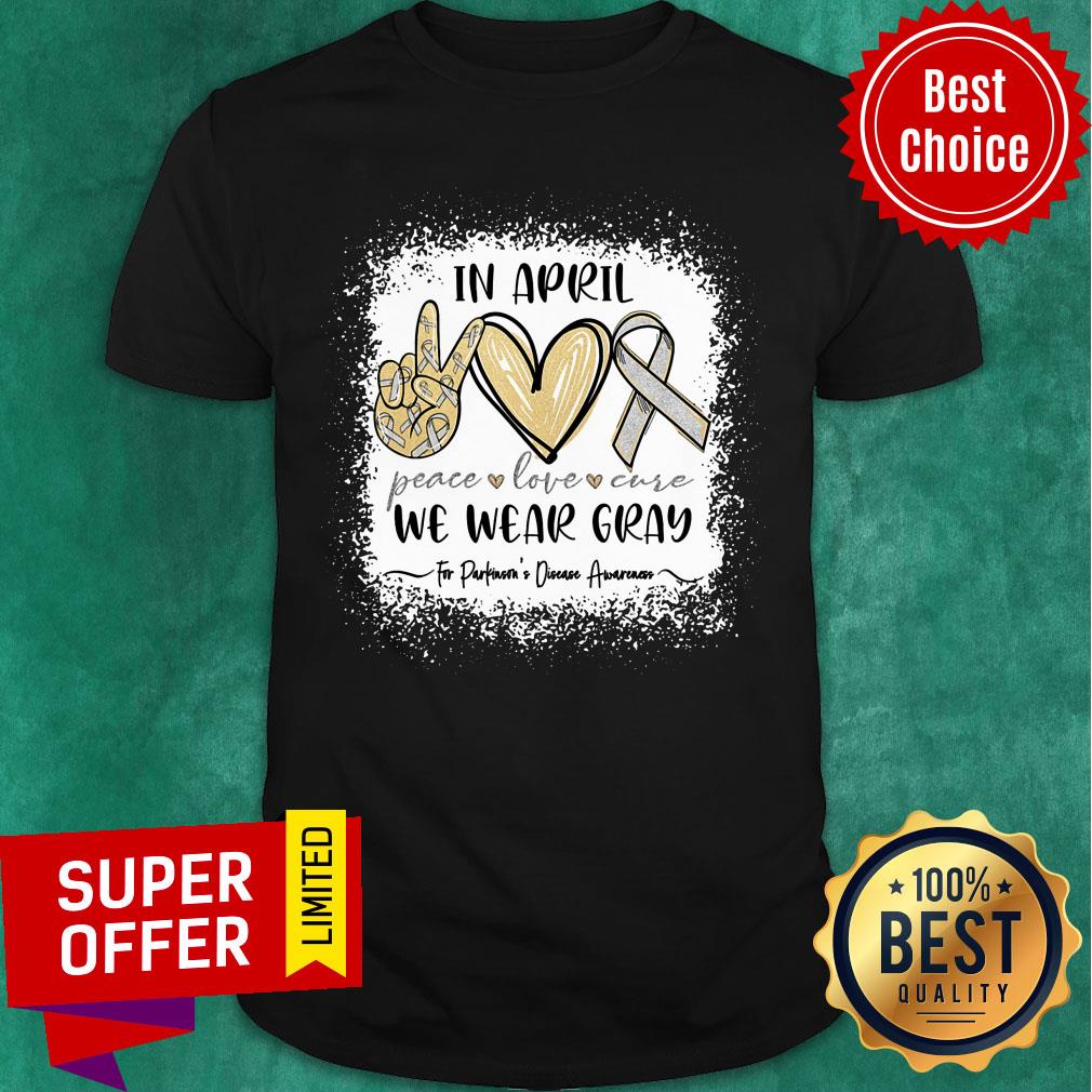 We Wear Gray In April We Wear Gray Shirt