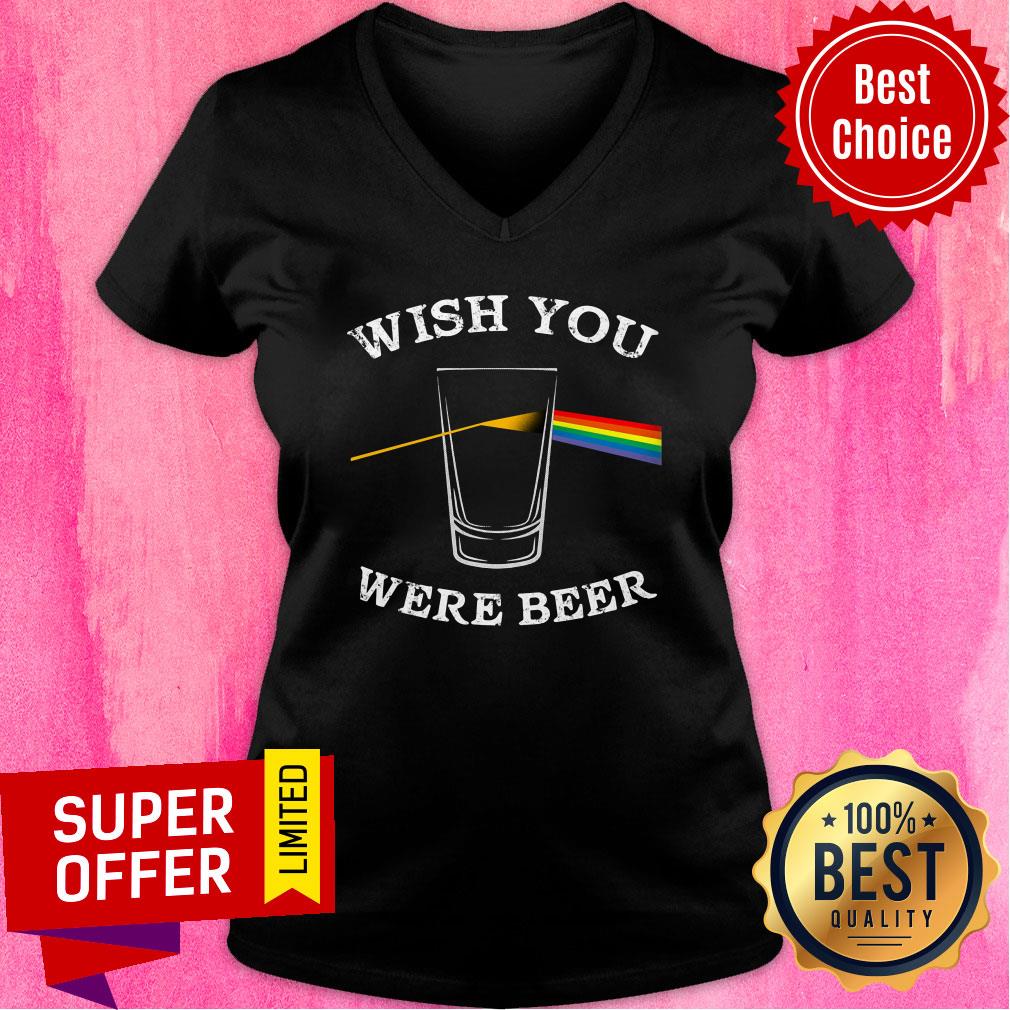 Wish You Were Beer Rainbow Shirt