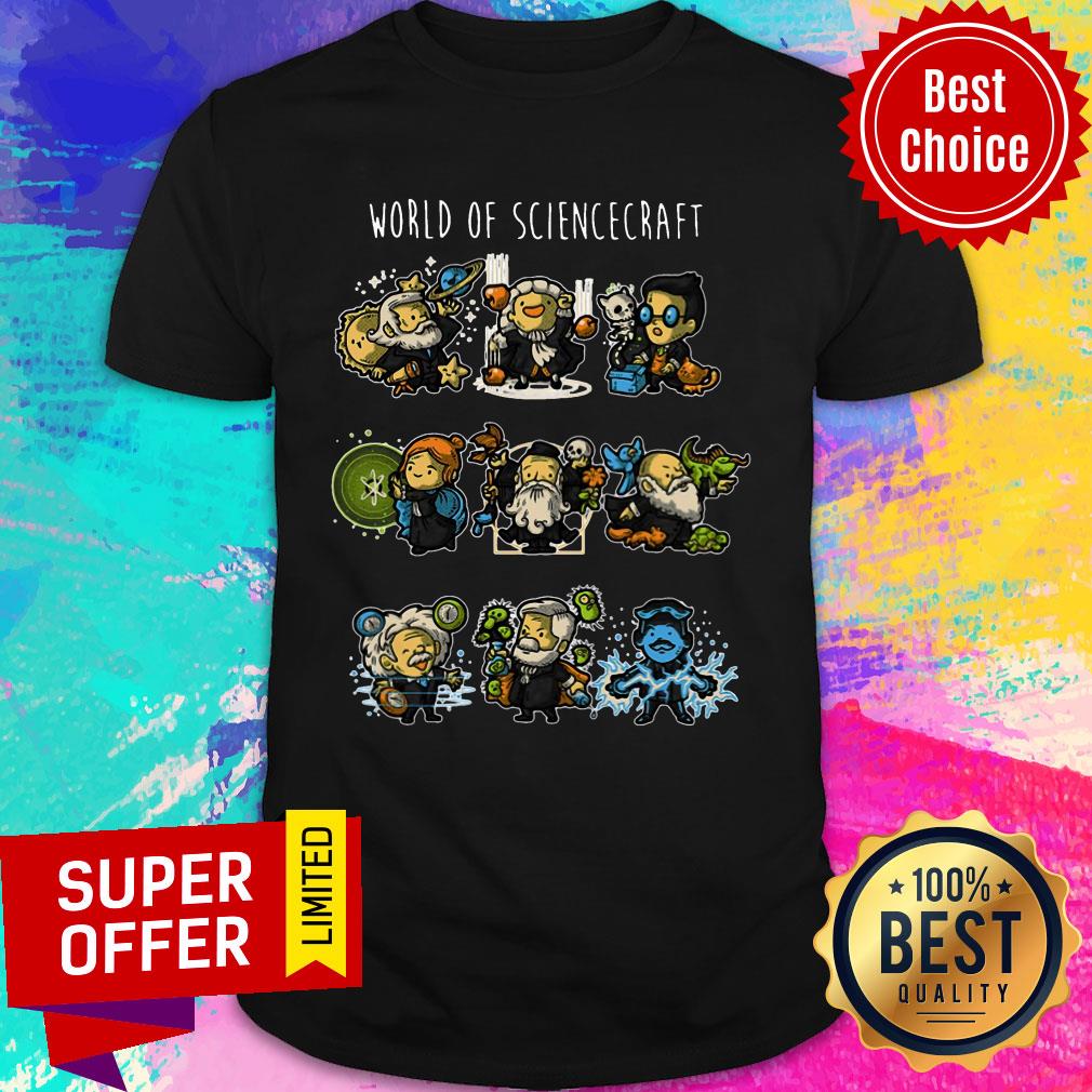 World Of Sciencecraft Scientists Shirt