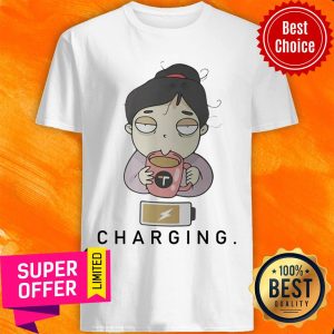 Nice Coffee Charge Female Sublimation Shirt