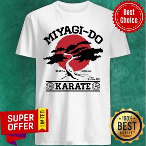 Nice Miyagi Do Reseda Okinawa The Karate Kid Karate Shirt