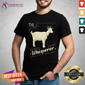 Lovely The Goat Whisperer Lover Farmer Shirt