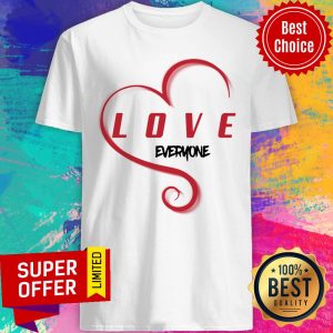 Official Heart Love Everyone Shirt