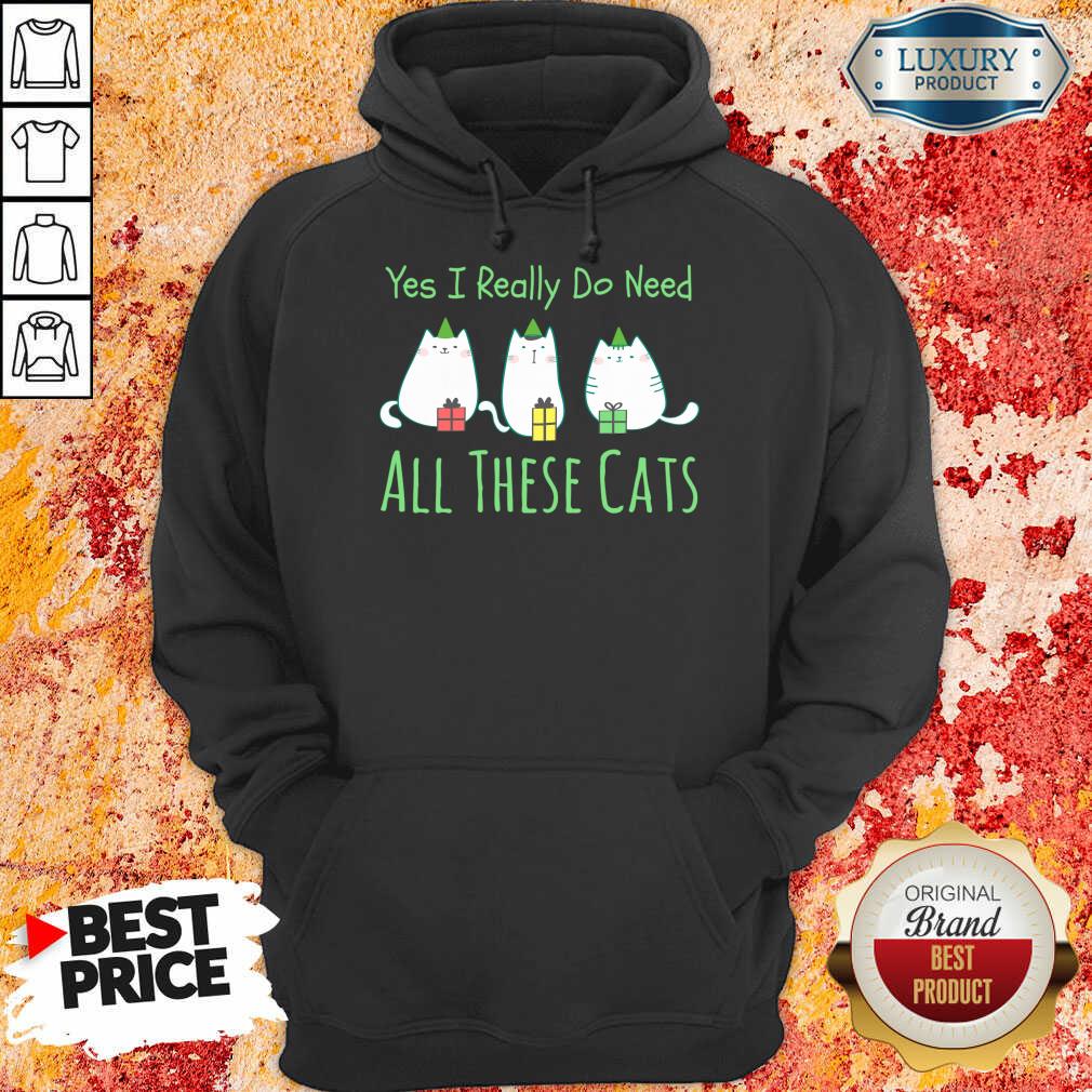 Yes I Really Do Need All These Cats Shirt