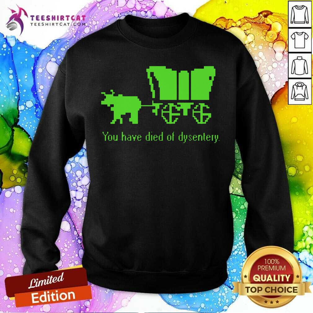 You Have Died Of Dysentery Shirt