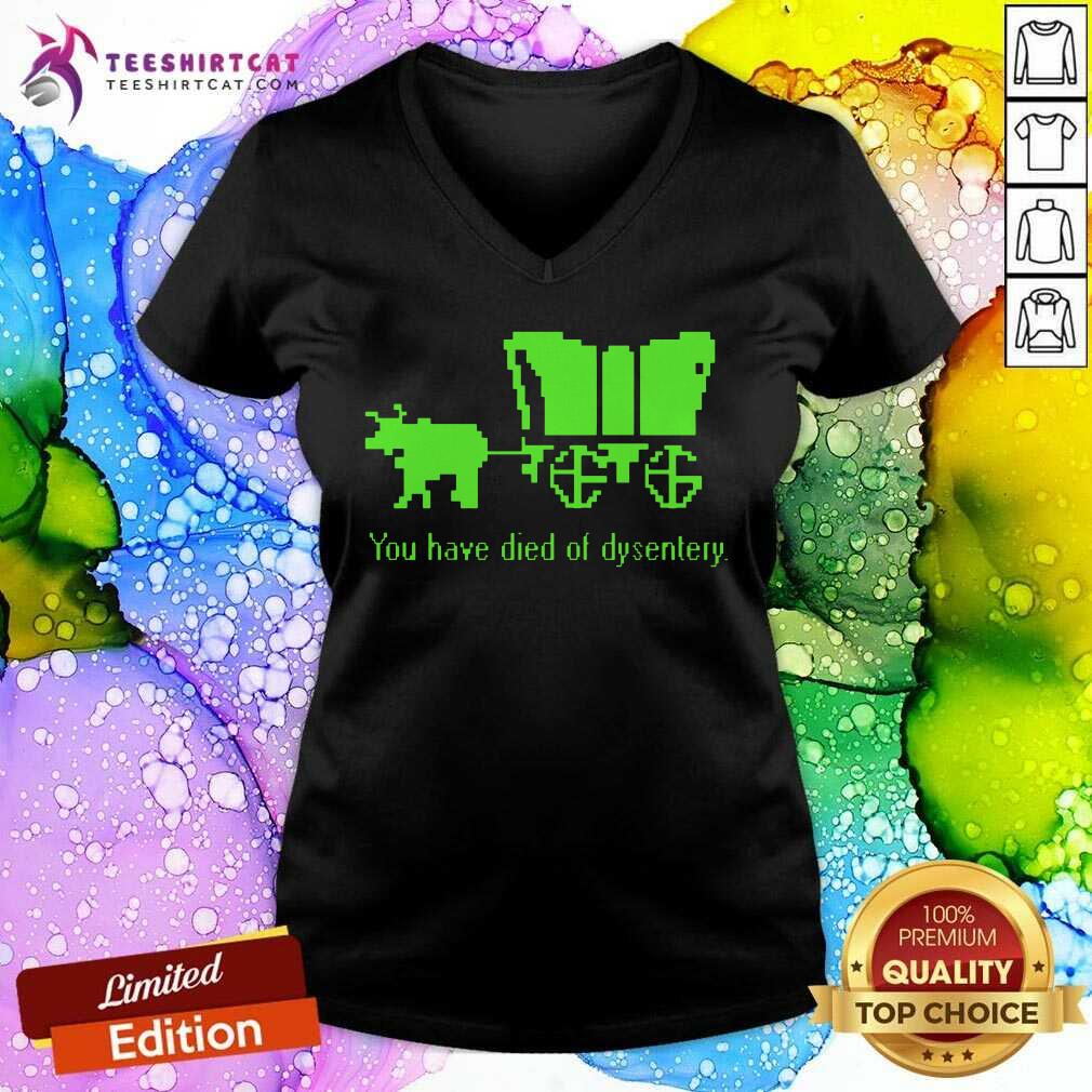 You Have Died Of Dysentery Shirt