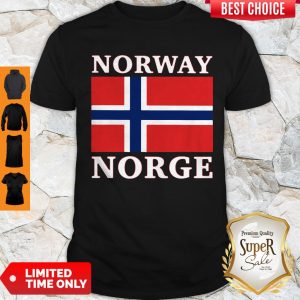 Premium Norway Norge Flag Shirt