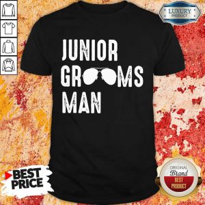 Vip Junior Groomsman Cool Shades Shirt
