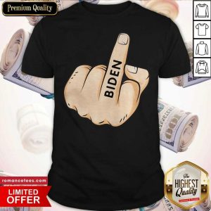 Good Middle Finger Fuck Biden Unisex Shirt