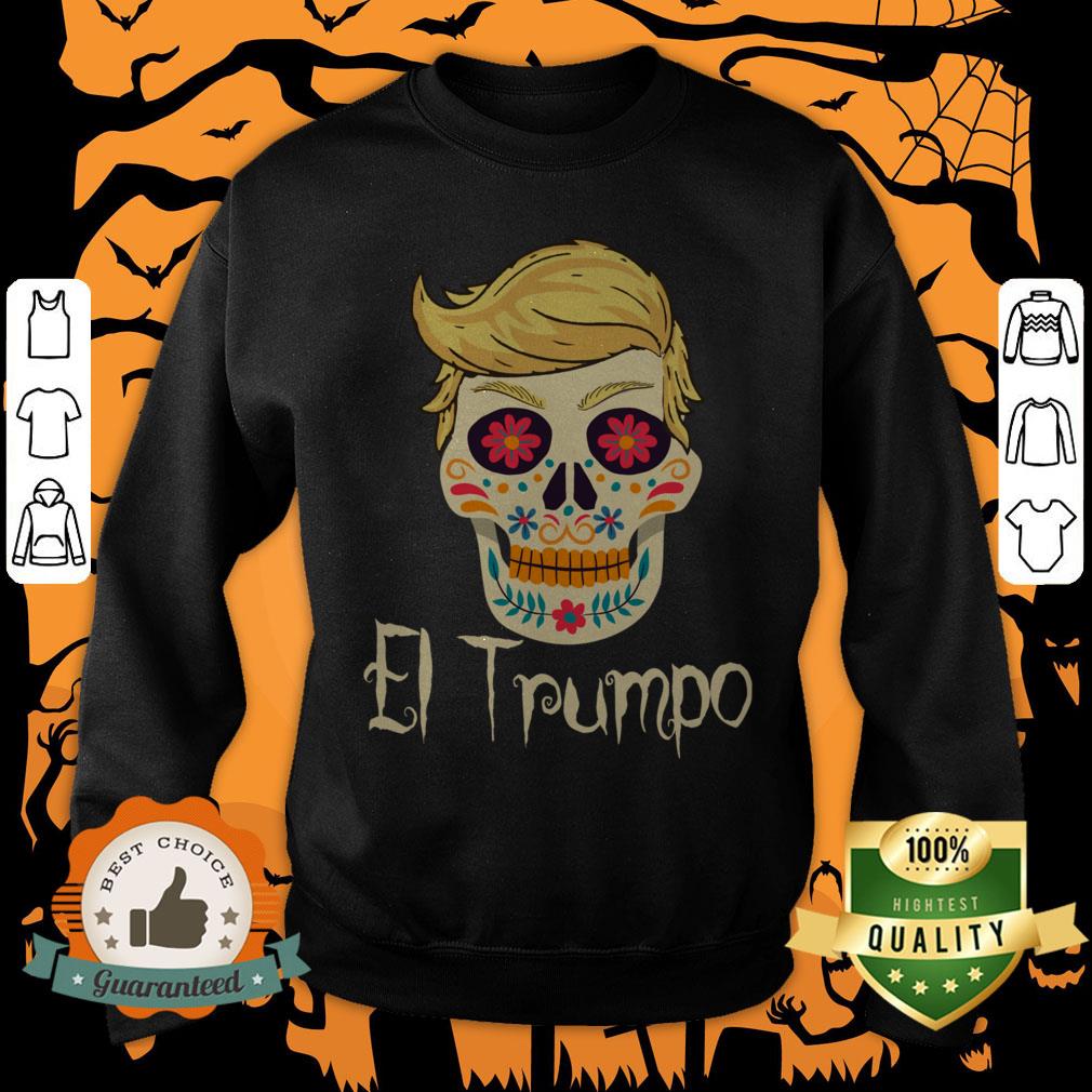 Anti Trump Funny Sugar Skull Dia De Los Muertos Day Of Dead Shirt
