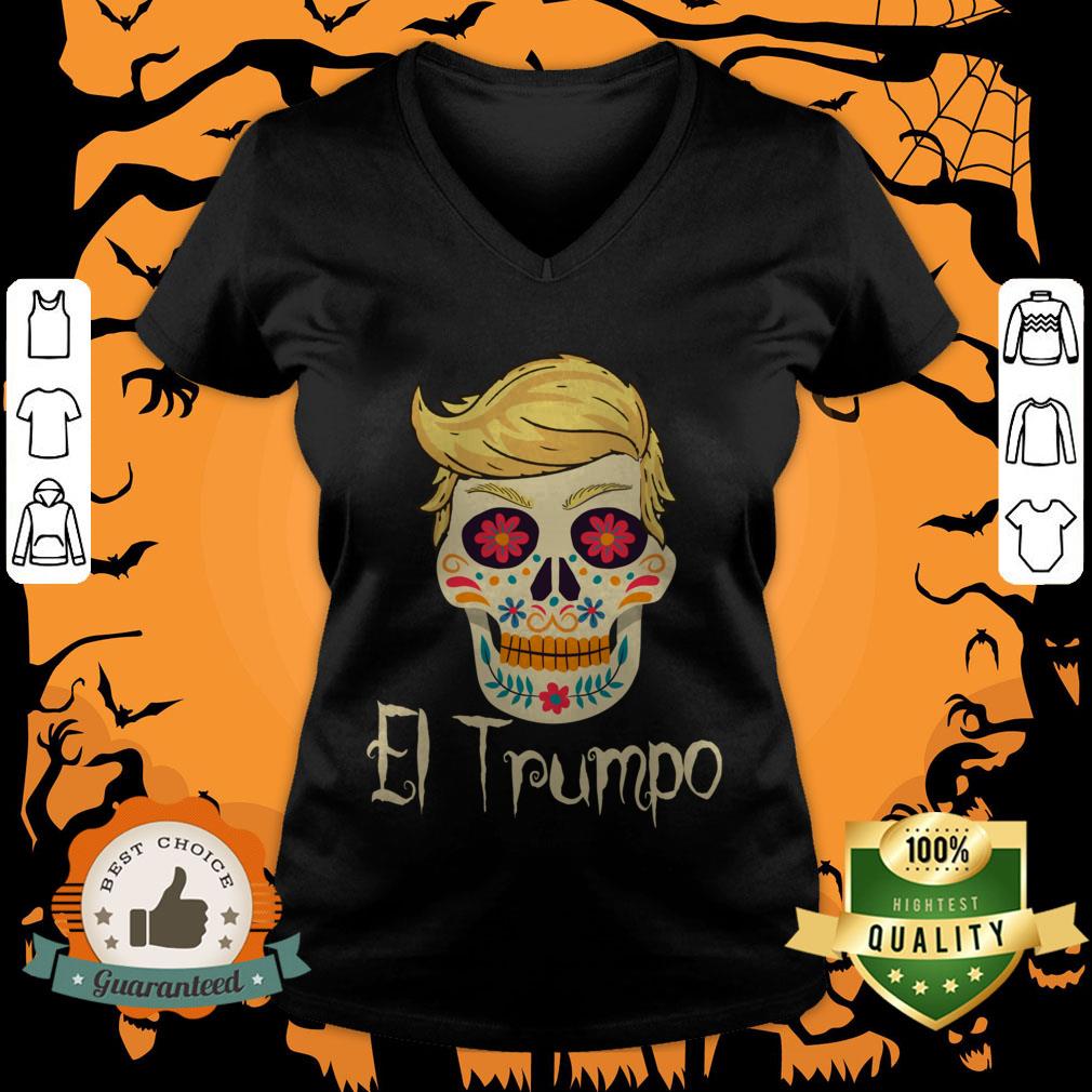 Anti Trump Funny Sugar Skull Dia De Los Muertos Day Of Dead Shirt