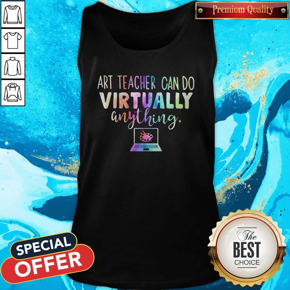 Art Teacher Can Do Virtually Anything Computer Color Shirt