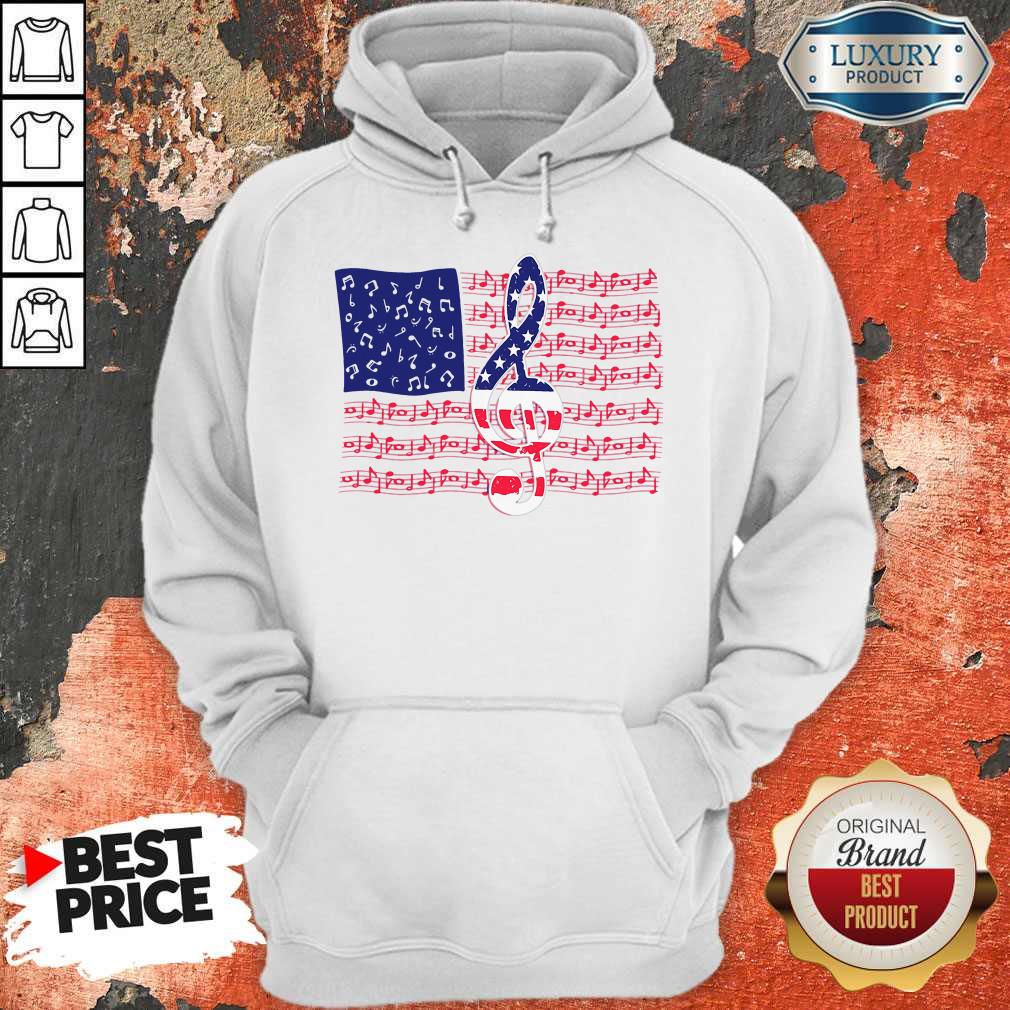 Awesome American Flag Music Shirt
