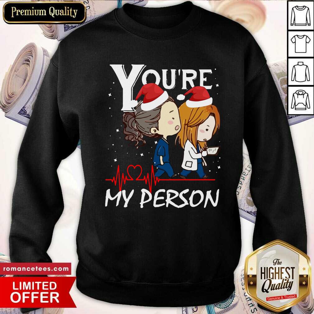 Best You’re My Person Grey’s Anatomy Christmas Shirt