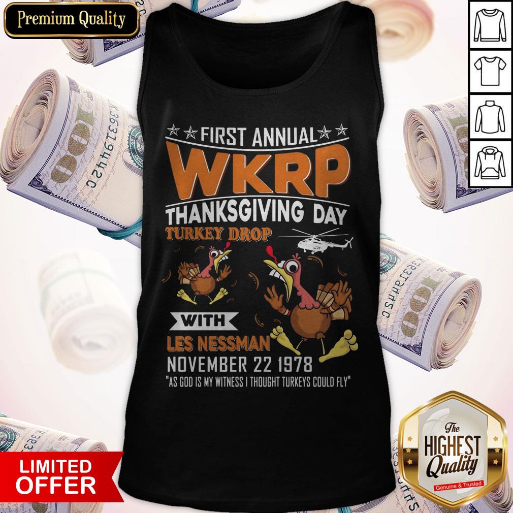 chicken-first-annual-wkrp-thanksgiving-day-turkey-drop-with-les-nessman-november-22-1978-tank-top.jpg