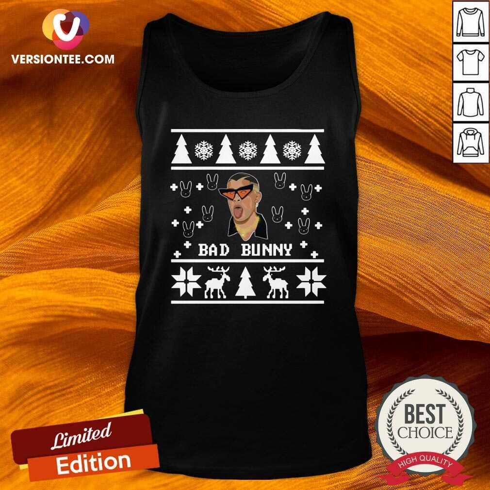 Cute Bad Bunny Ugly Christmas Shirt