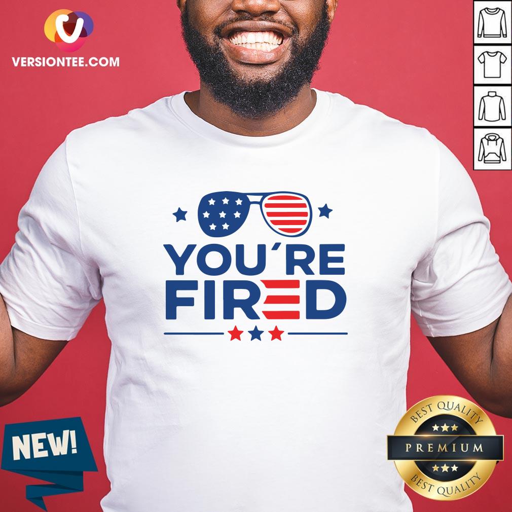 Cute Joe Biden You’re Fired American Flag Shirt