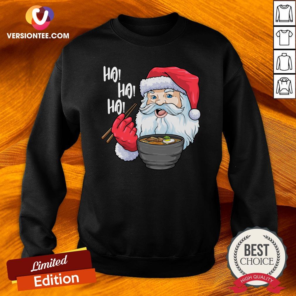 Cute Santa Ramen Noodles Shirt