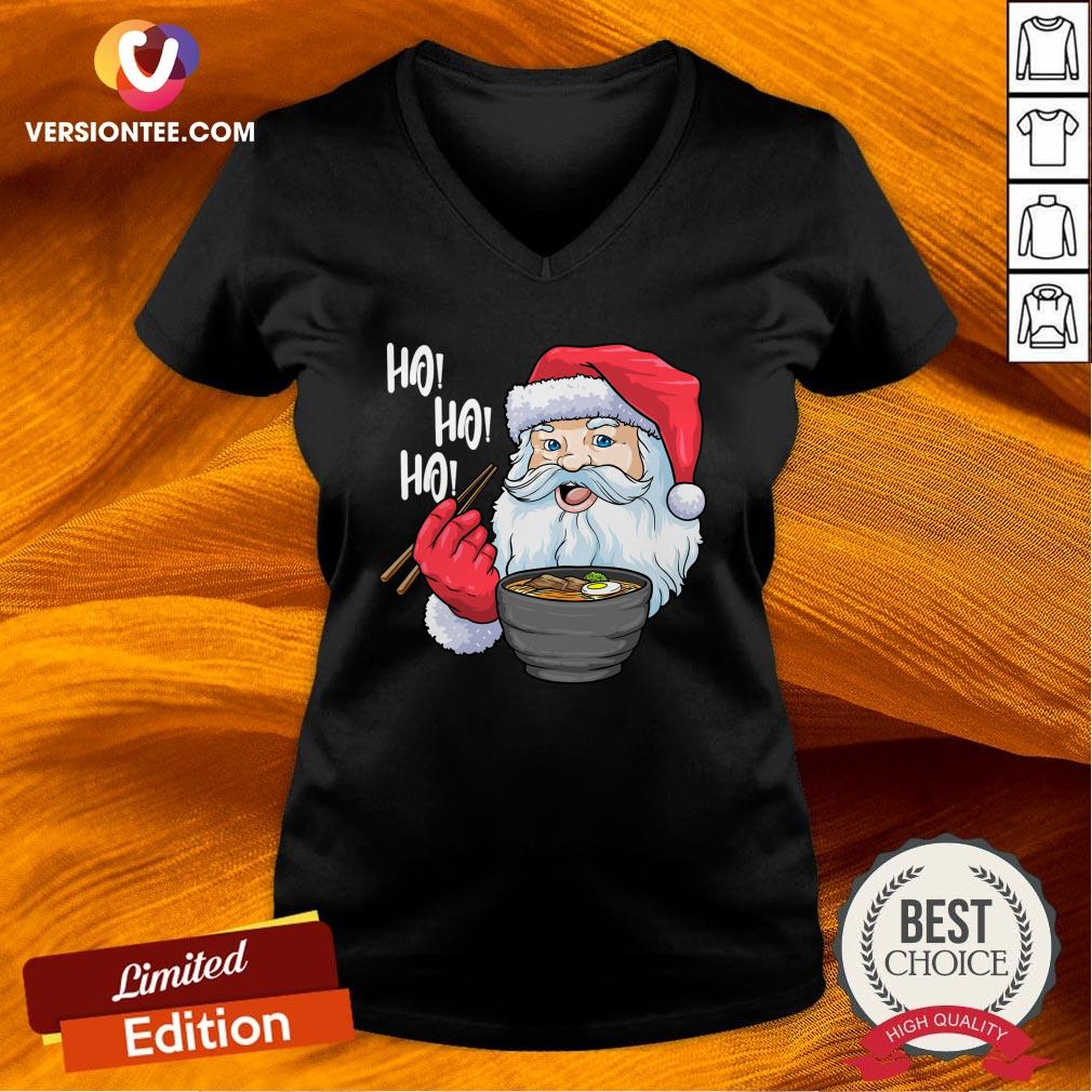 Cute Santa Ramen Noodles Shirt