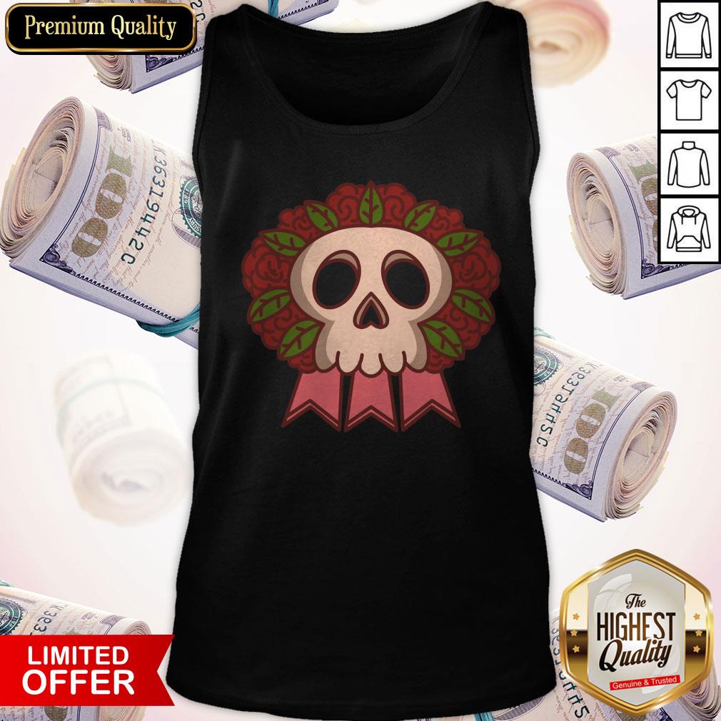 Cute Sugar Skull Day Of Dead Muertos Shirt