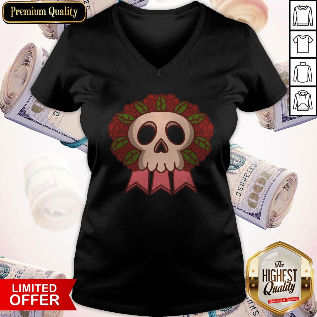 Cute Sugar Skull Day Of Dead Muertos Shirt