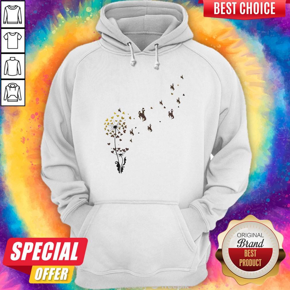 Dandelion Flower University Of Wyoming Athletics Hearts Shirt
