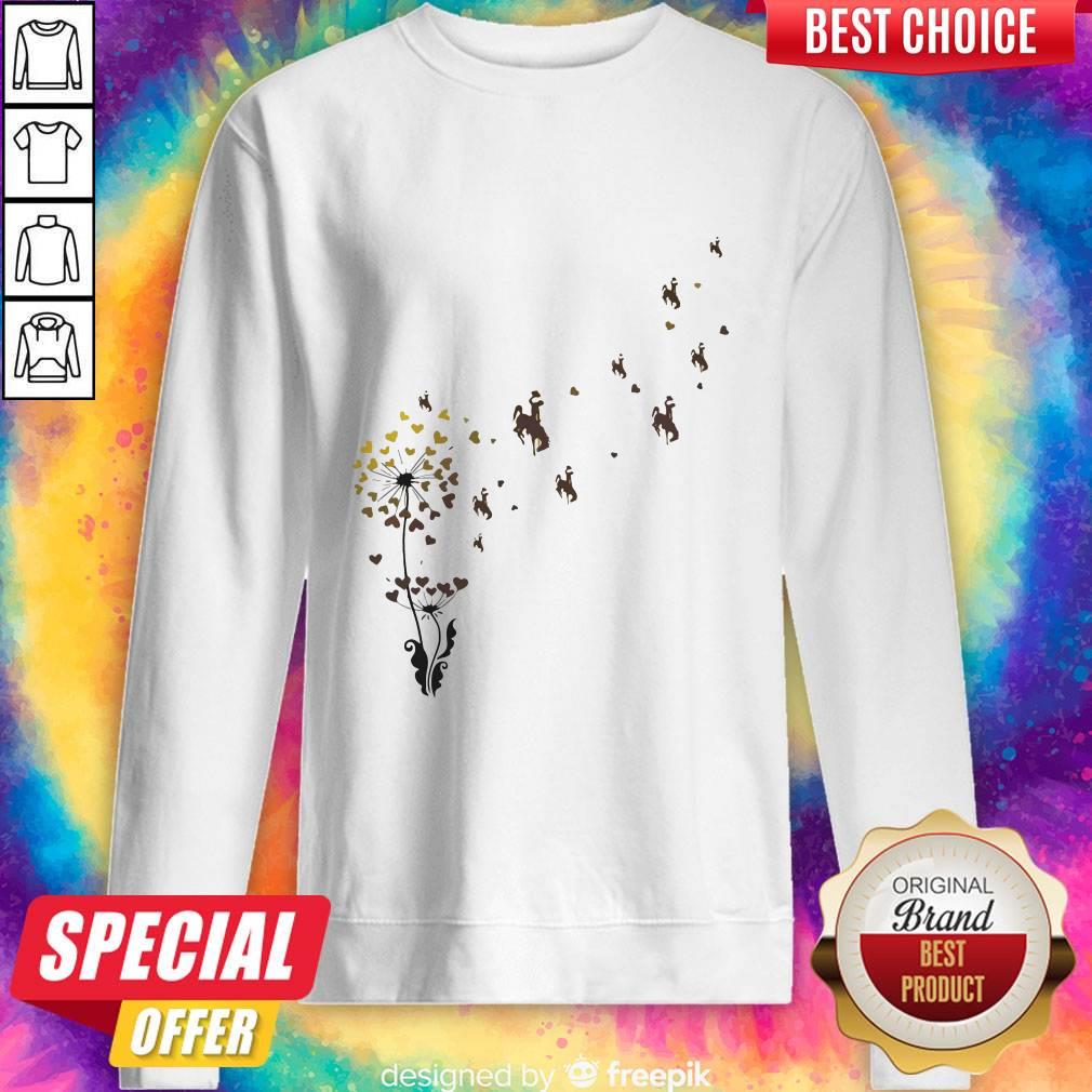 Dandelion Flower University Of Wyoming Athletics Hearts Shirt