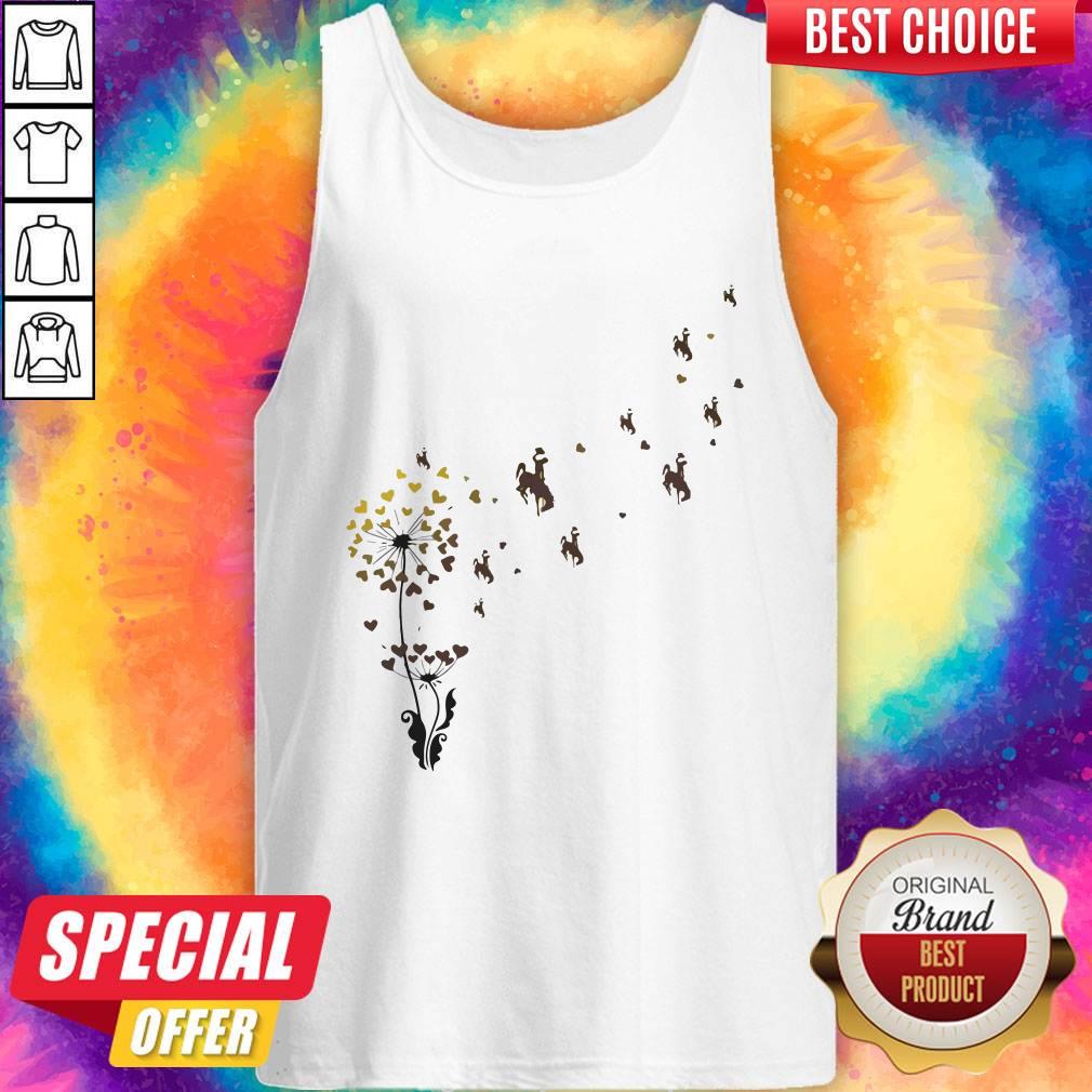 Dandelion Flower University Of Wyoming Athletics Hearts Shirt