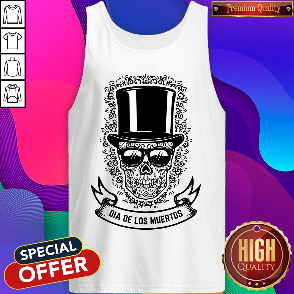 Dia De Los Muertos Gentlemen Sugar Skull Shirt