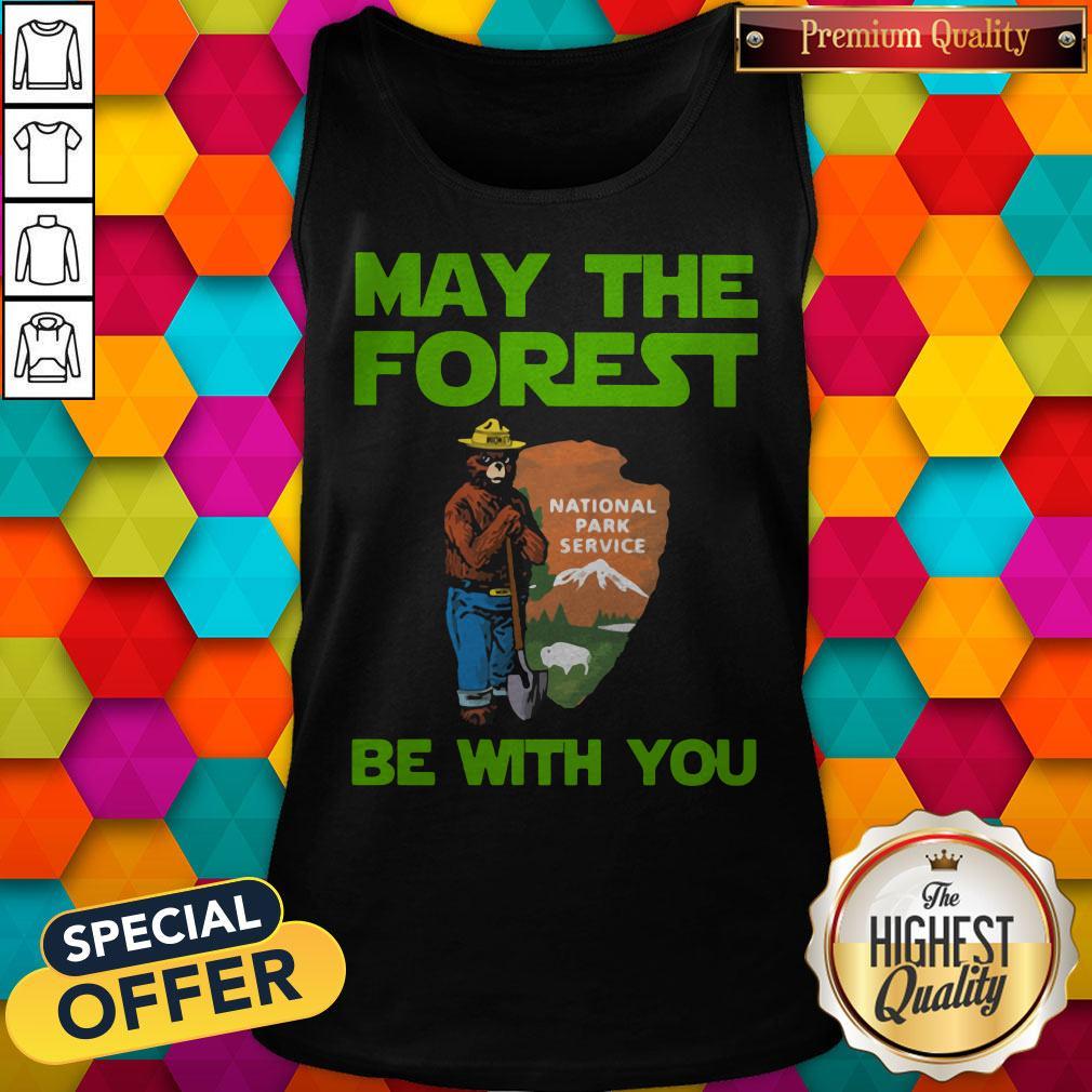 Farmer Bear May The Forest Be With You Shirt