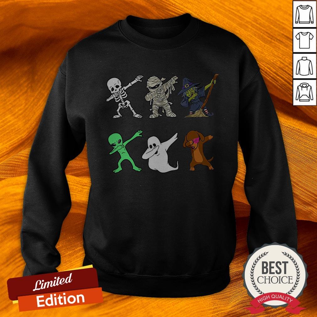 Funny Halloween Dachshund Dabbing Halloween 2020 Shirt
