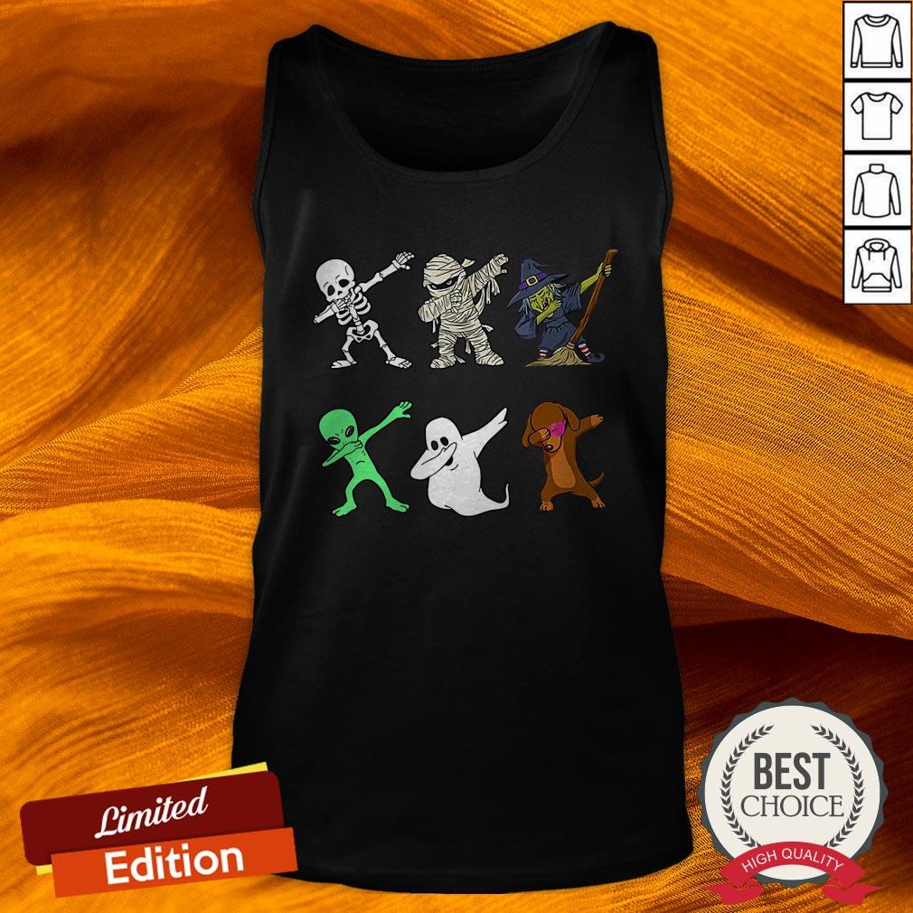 Funny Halloween Dachshund Dabbing Halloween 2020 Shirt