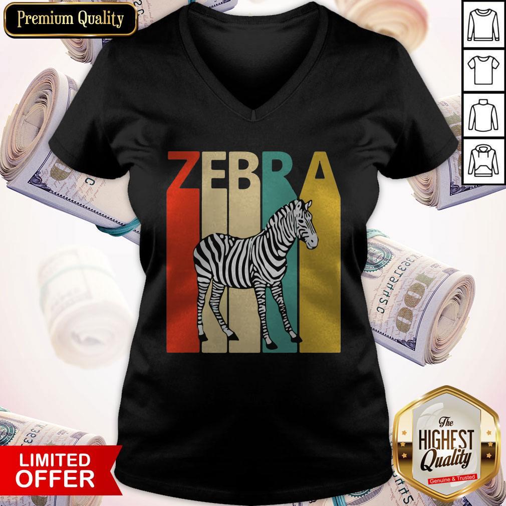 Funny Zebra Animal Animal Gift Baseball Shirt