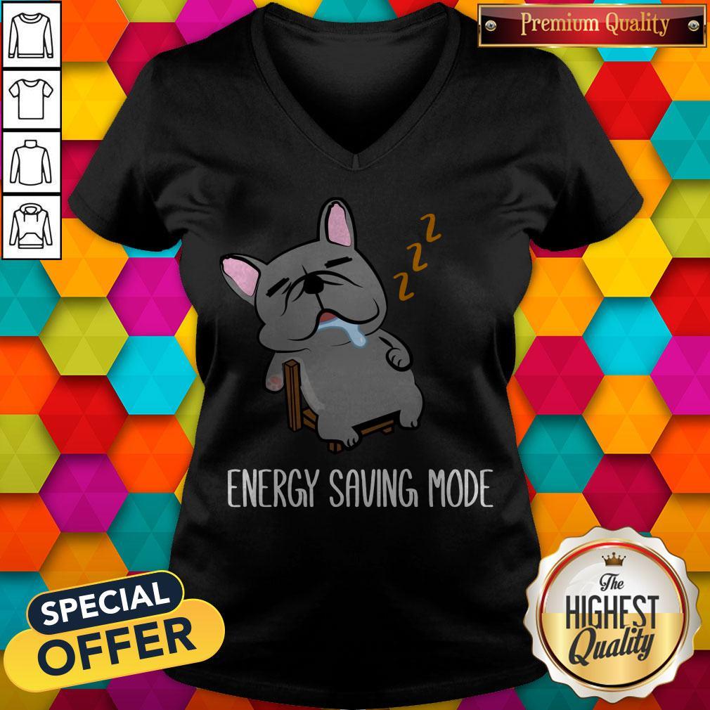 Good Energy Saving Mode Sleeping French Bulldog Shirt