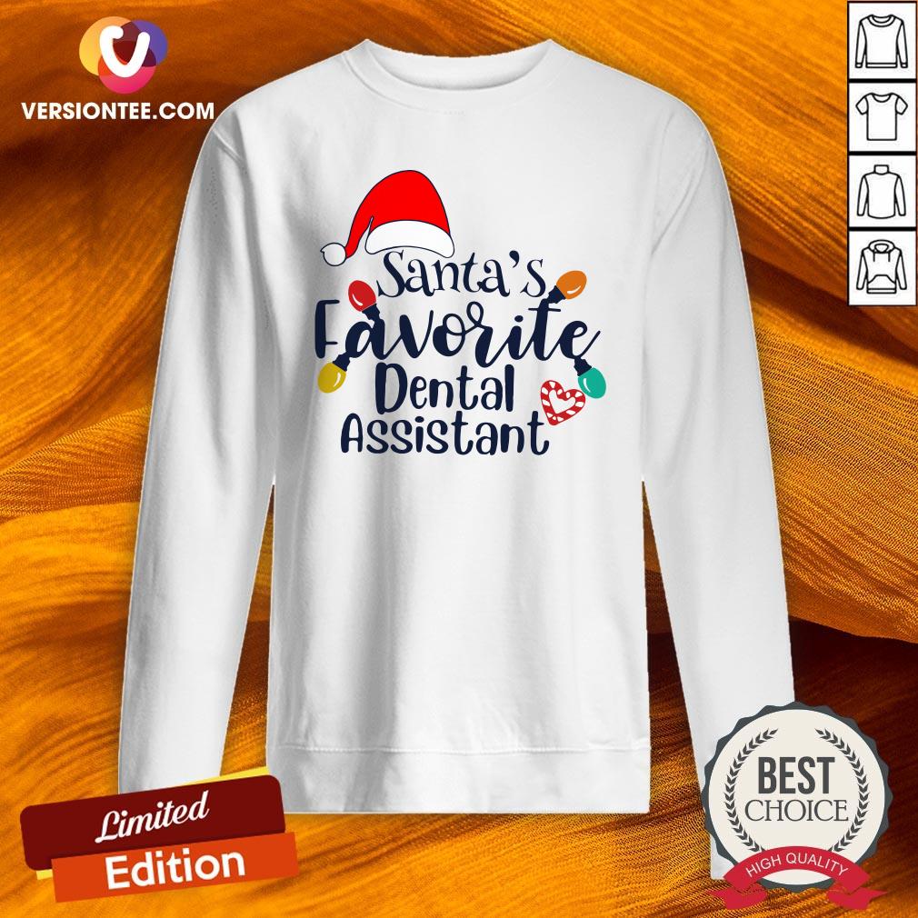 Good Santa’s Favorite Dental Assistant Christmas Shirt