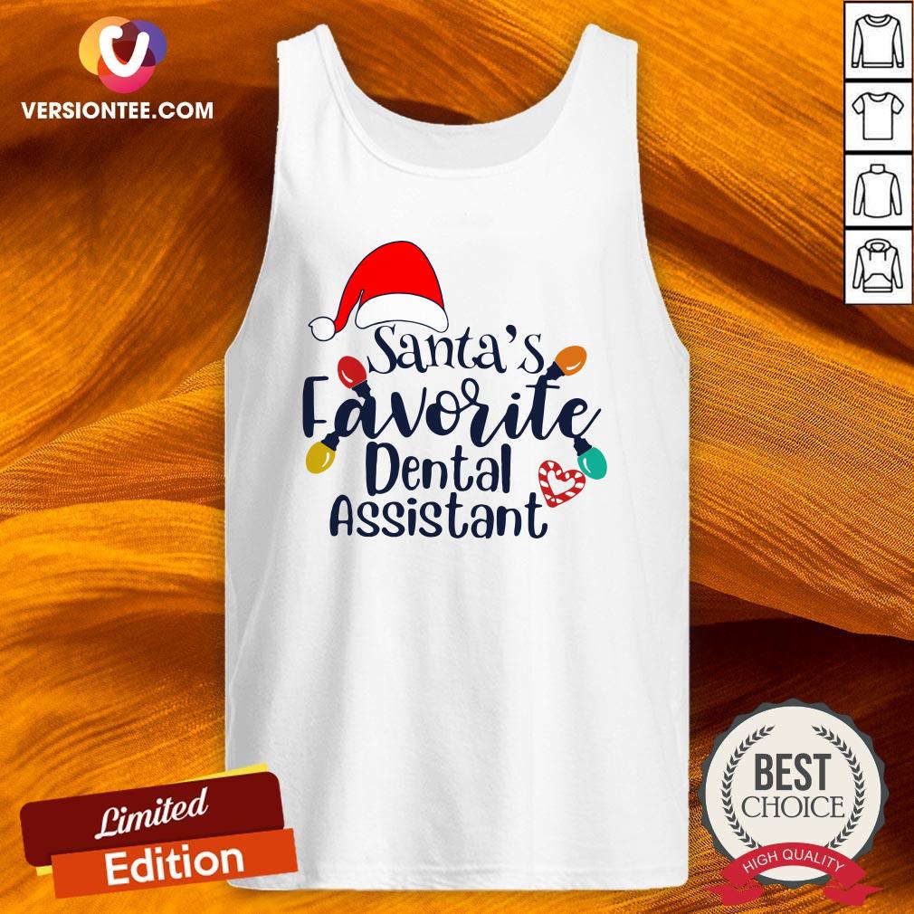 Good Santa’s Favorite Dental Assistant Christmas Shirt