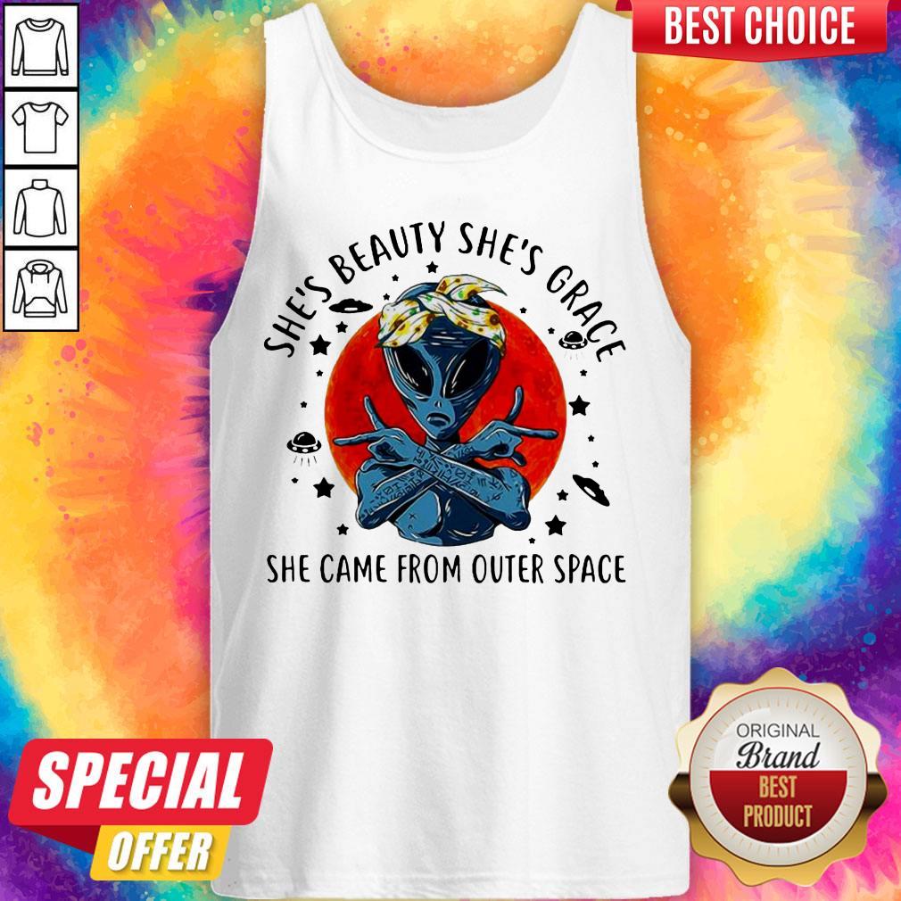 Good She’s Beauty She’s Grace She Came from Outer Space 2020 Shirt