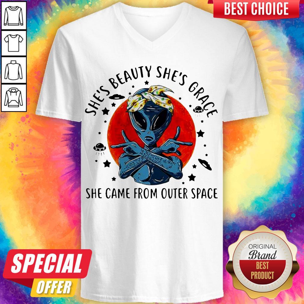 Good She’s Beauty She’s Grace She Came from Outer Space 2020 Shirt