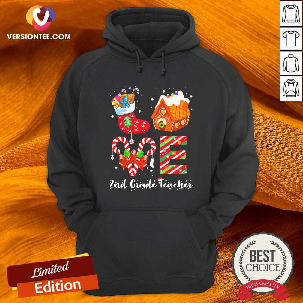 Good Socks House 2nd Grade Teacher Merry Christmas Shirt