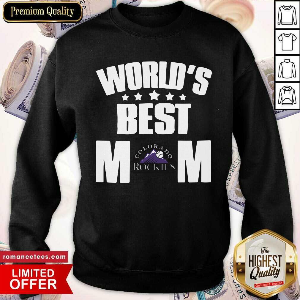 Good World’s Best Colorado Rockies Mom Shirt