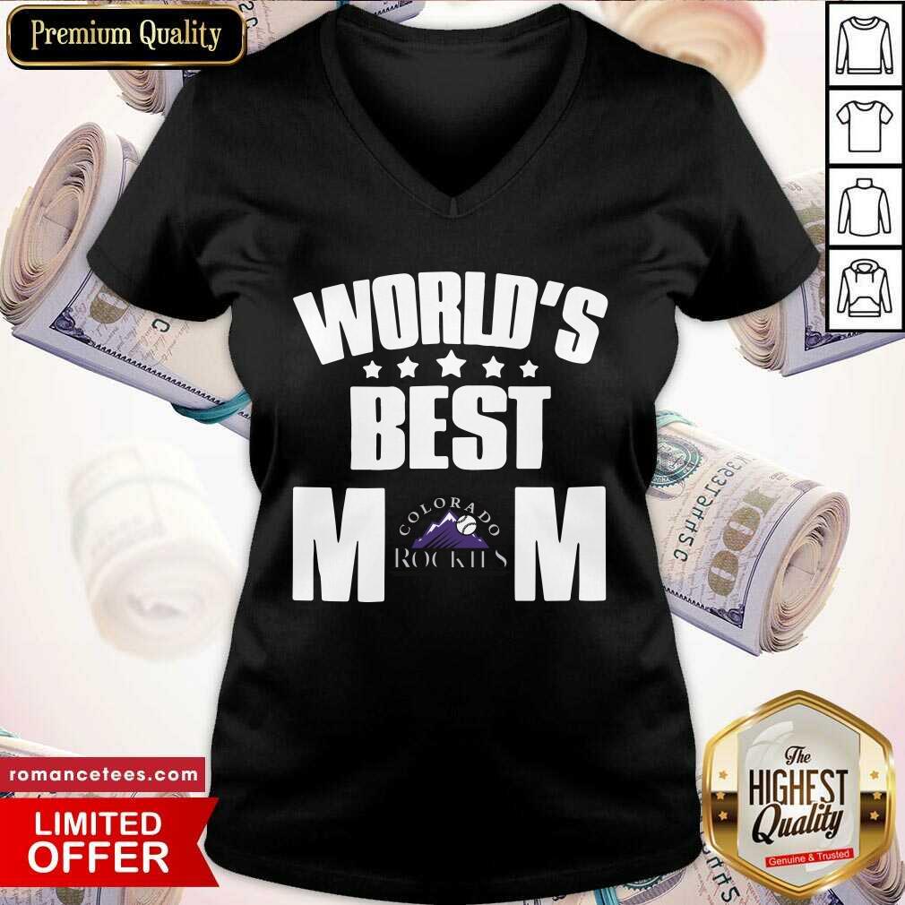 Good World’s Best Colorado Rockies Mom Shirt