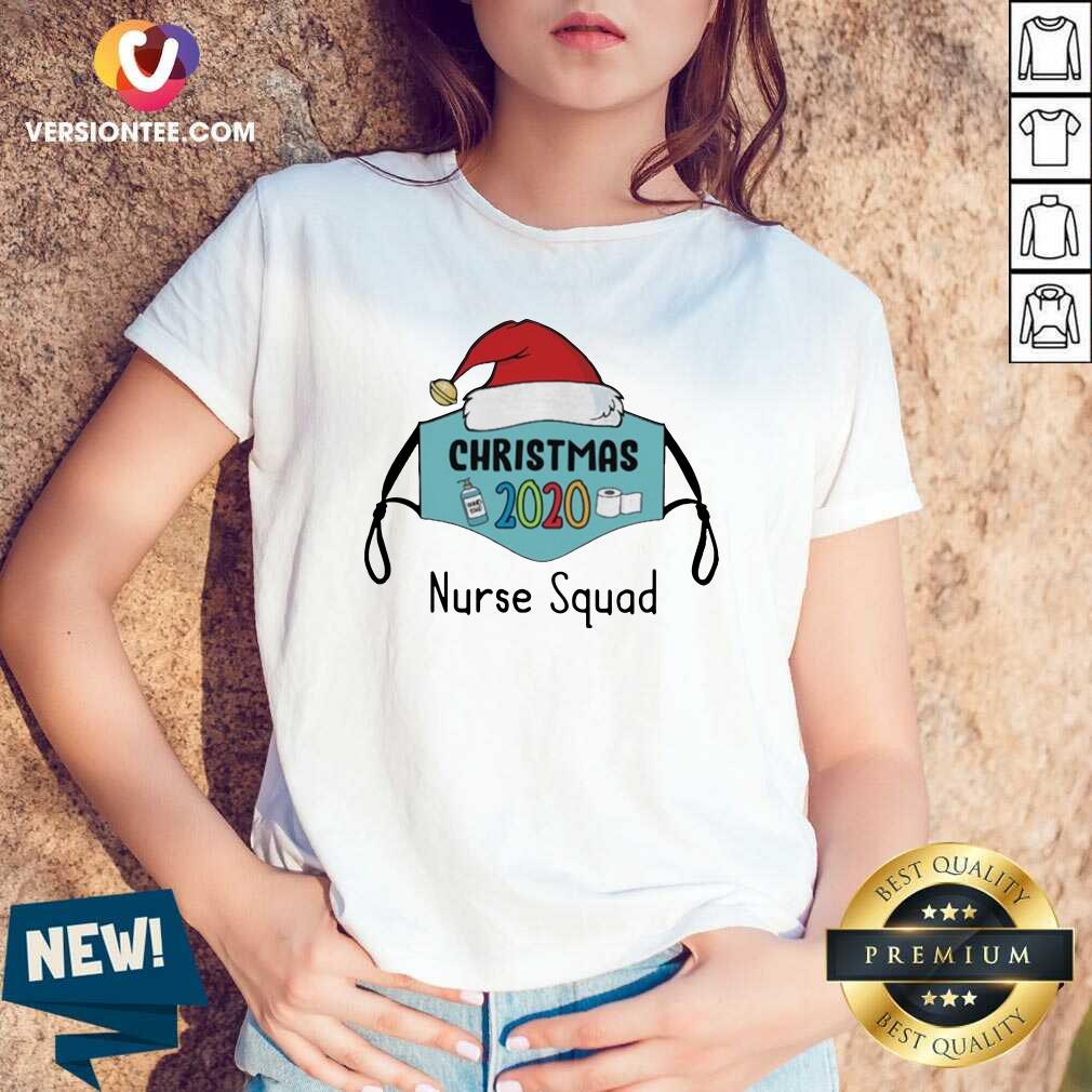 Great Mask Santa 2020 Anti Covid 19 Merry Christmas 2020 Nurse Squad Shirt