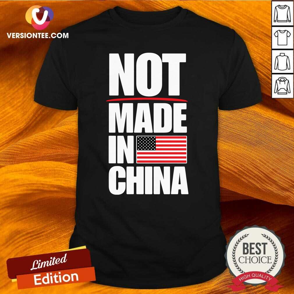 Great Not Made In China American Flag Shirt