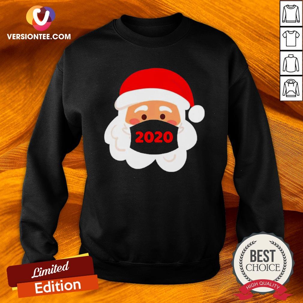 Great Santa Face Mask 2020 Christmas Shirt
